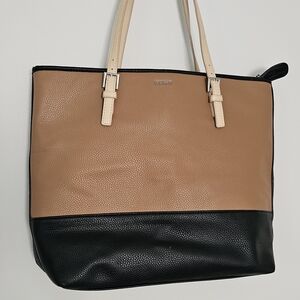 Nine West Camel and Black Purse